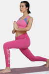 Zelocity All Day Yoga Leggings - Ibis Rose — thumbnail 4